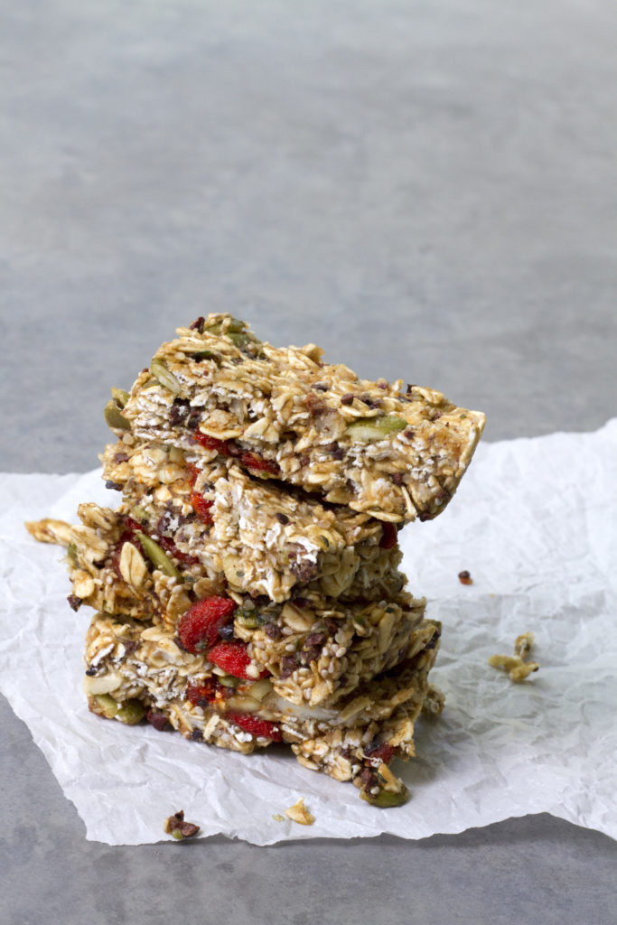 Raw Vegan Superfood Granola Bars Raw Vegan Superfood Granola Bars