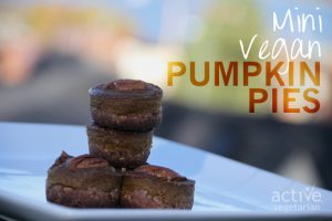 Mini Vegan Pumpkin Pies
