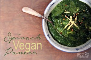 Spinach Vegan Paneer