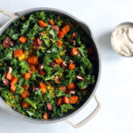 Warm Kale Salad Recipe by Active Vegetarian