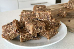 Make these homemade Chocolate Chip Cookie Dough Bites for a healthy on the go fuel before workout