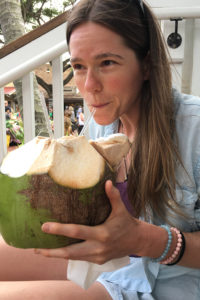 Coconut water can be a healthy snack after workout as you lost a significant amount of sweat