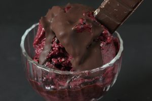 2 ingred blue ice cream