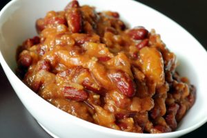mango BBq beans