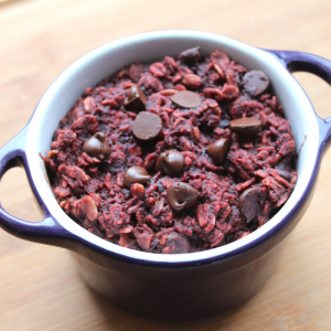 red-velvet-baked-oatmeal-vegan-4