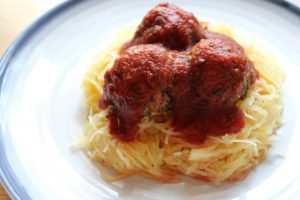 spaghetti and meatballs