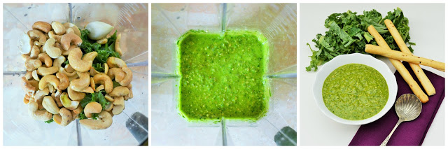 kale & cashew pesto