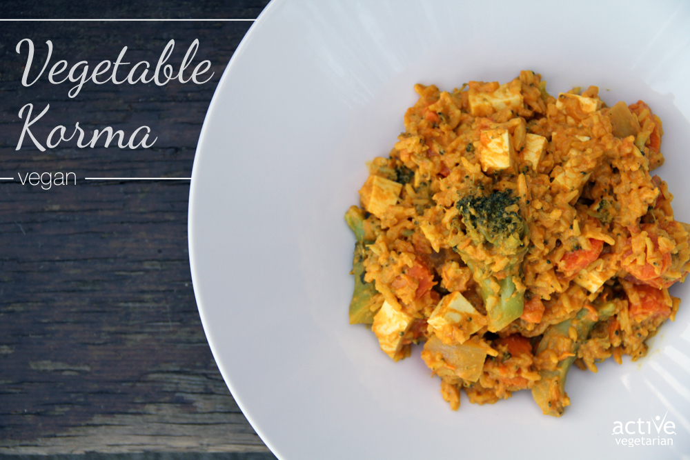 Vegetable Korma Vegan 3