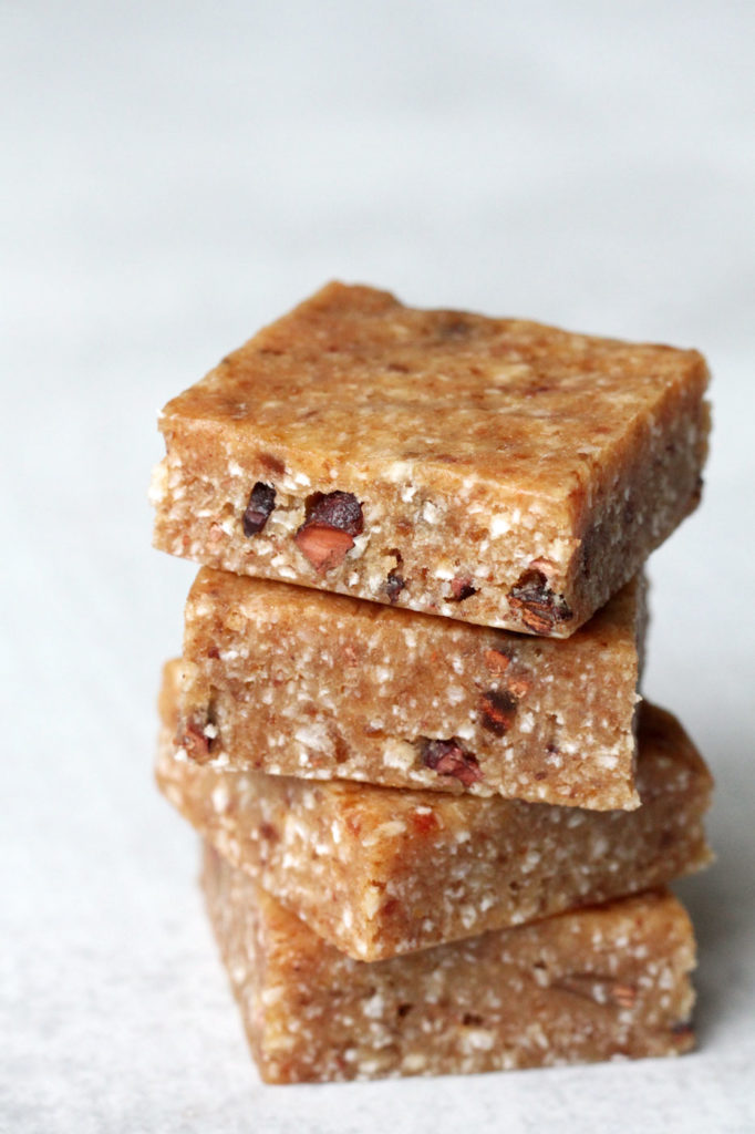 Easy Vegan Tahini Energy Bars