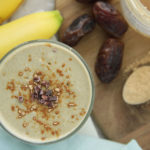 Today we are sharing a rich, creamy, perfectly sweet and nourishing post-workout smoothies – Maca Rush.
