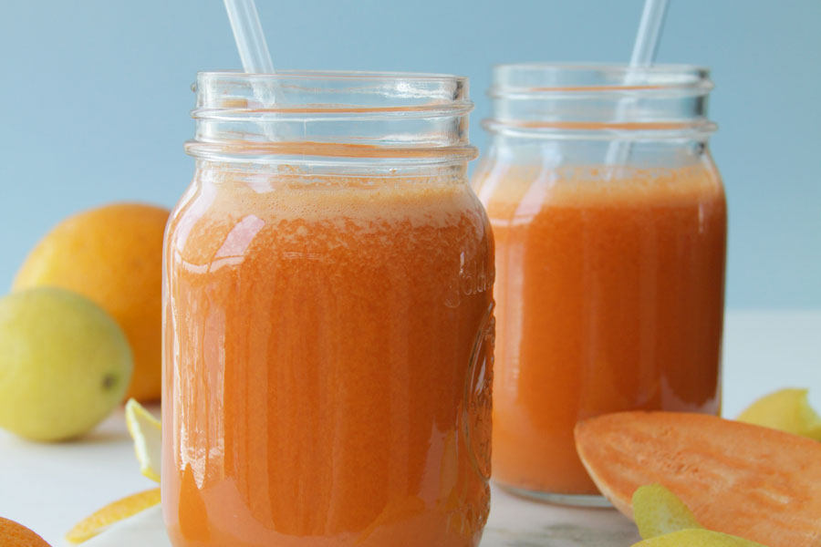 itamins and minerals are important to vision health and we create this tasty juice recipe that's good for the eyes, loaded with all the essential nutrients
