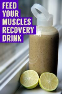 This high protein vegan post-workout lemonade has a unique mix of nutritional ingredients