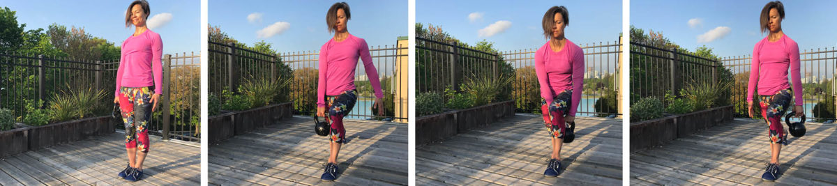 Kettle bell workout