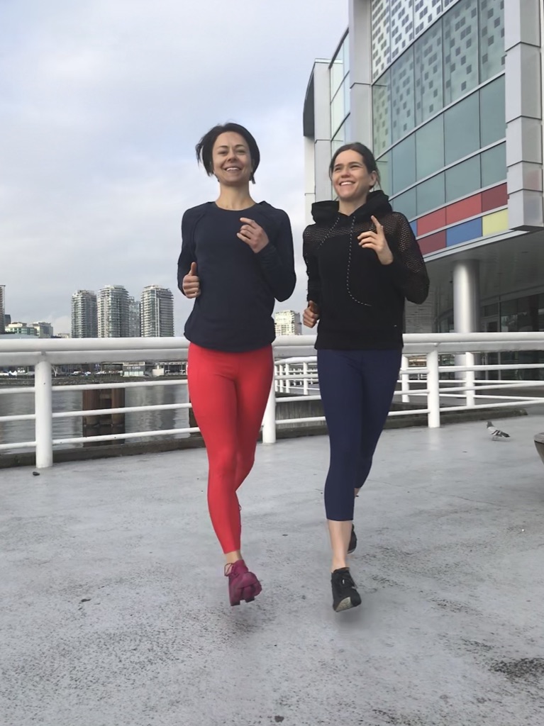 This is Nikki and Zuzana running