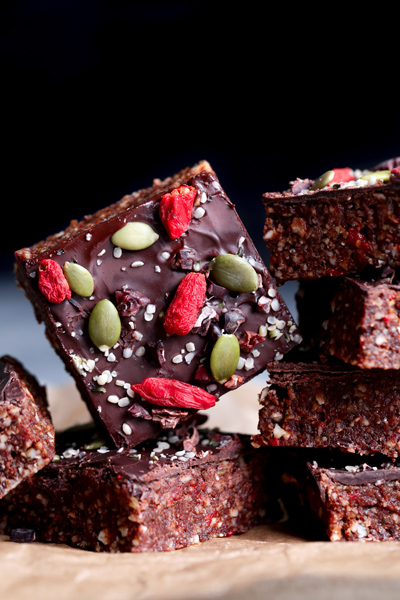 These are superfood bars with Cacao made by Active Vegetarian