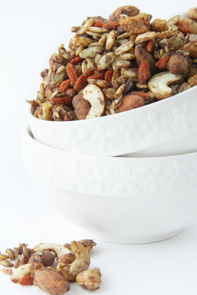 This is s sprouted yogi snack recipe made by Active Vegetarian