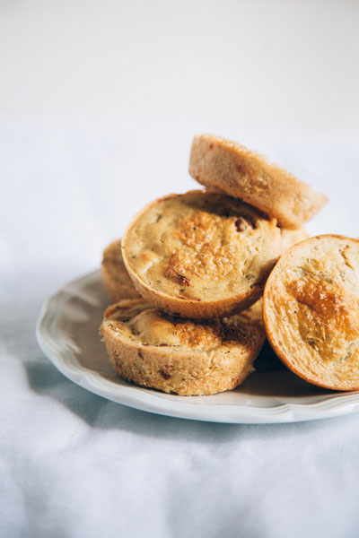 These are mini vegan quiches made by Active Vegetarian
