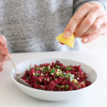 Fermented Beet and Quinoa Salad Bowl