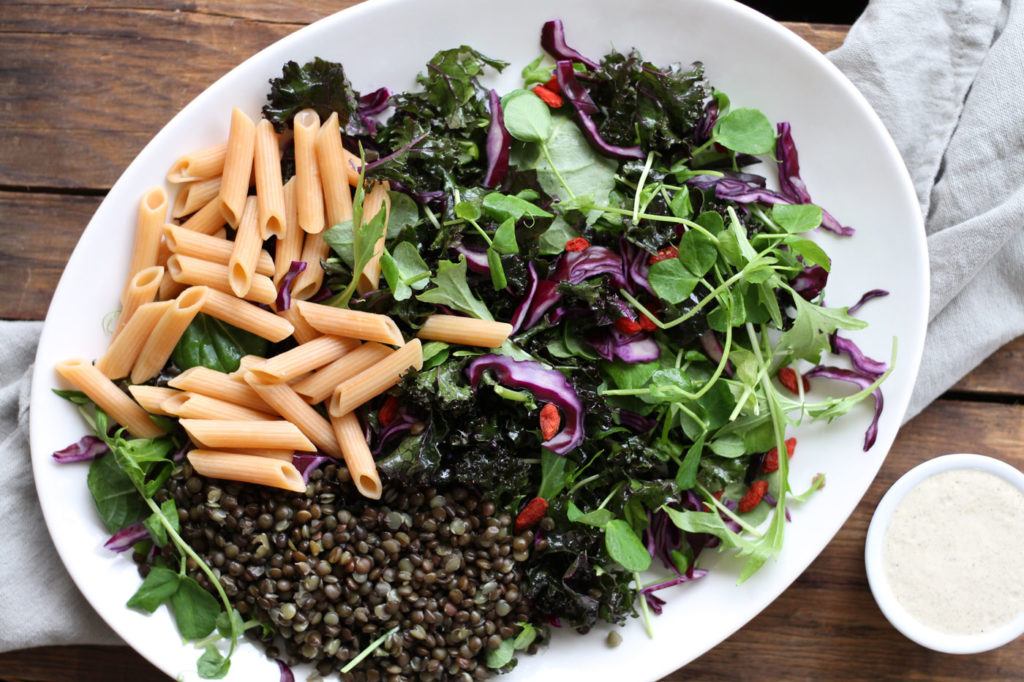 Plant Protein Pasta Salad