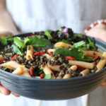 Healthy protein packed salad bowl recipe
