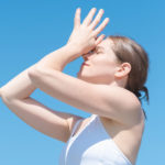 This is Nikki practicing yoga
