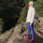 This is Zuzana hiking and enjoying the nature