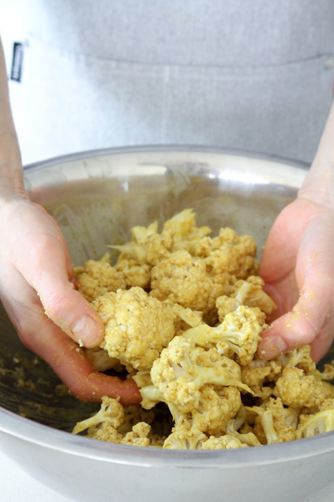 Vegan Butter Chicken Cauliflower, plant-based and dairy-free by active vegetarian