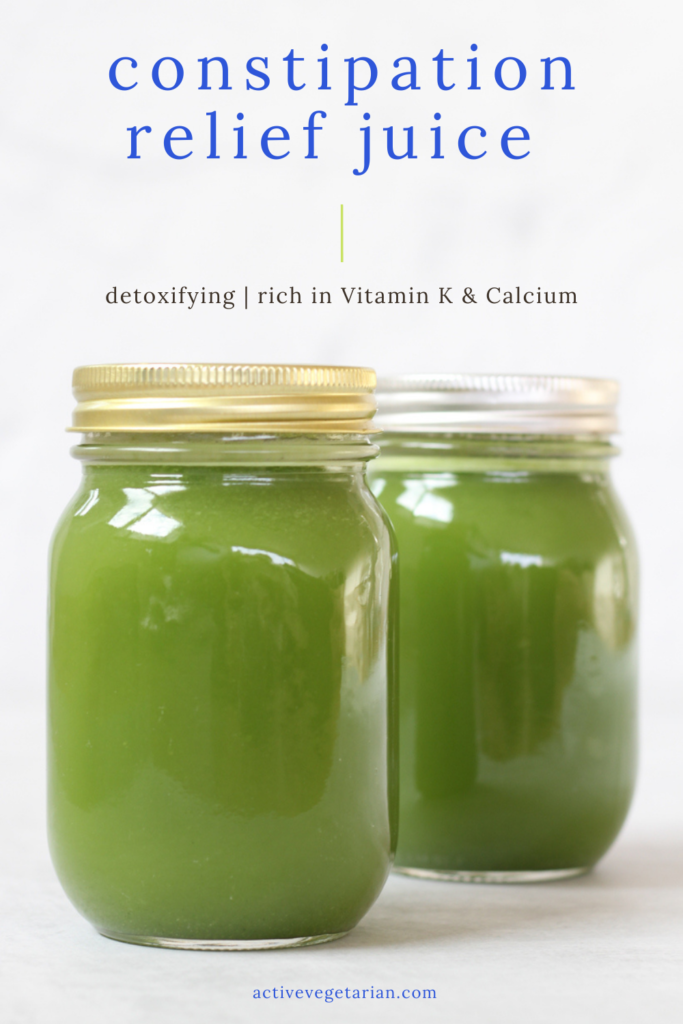 Juice For Constipation Relief