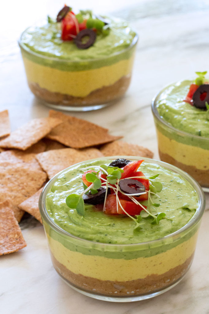 Vegan-3-layer-party-dip-by-active-vegetarian