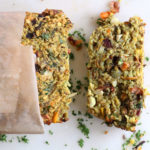 Vegan Lentil Quinoa Loaf by active vegetarian