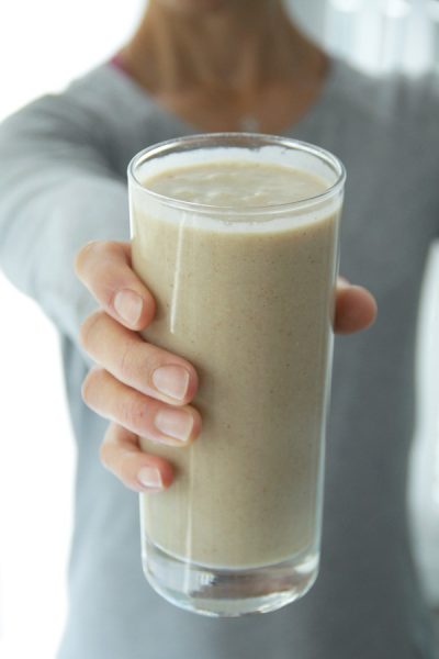 Gut Healing Salted Caramel Smoothie By Active Vegetarian #raw #vegan #guthealth 2